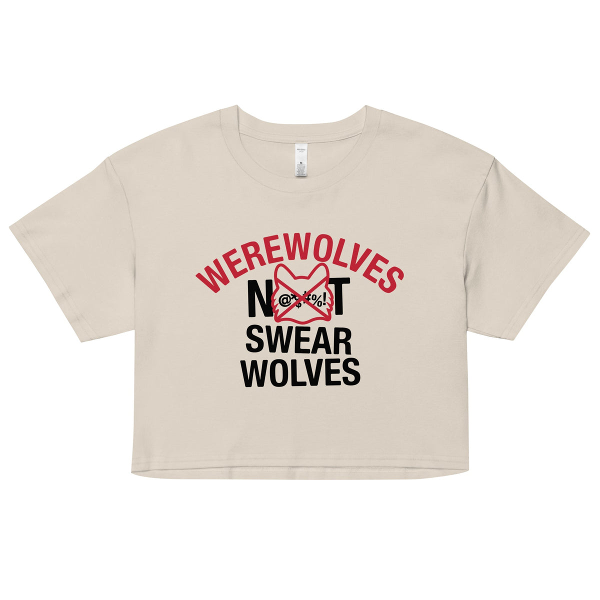 Werewolves Not Swearwolves Women's Crop Tee product image 4