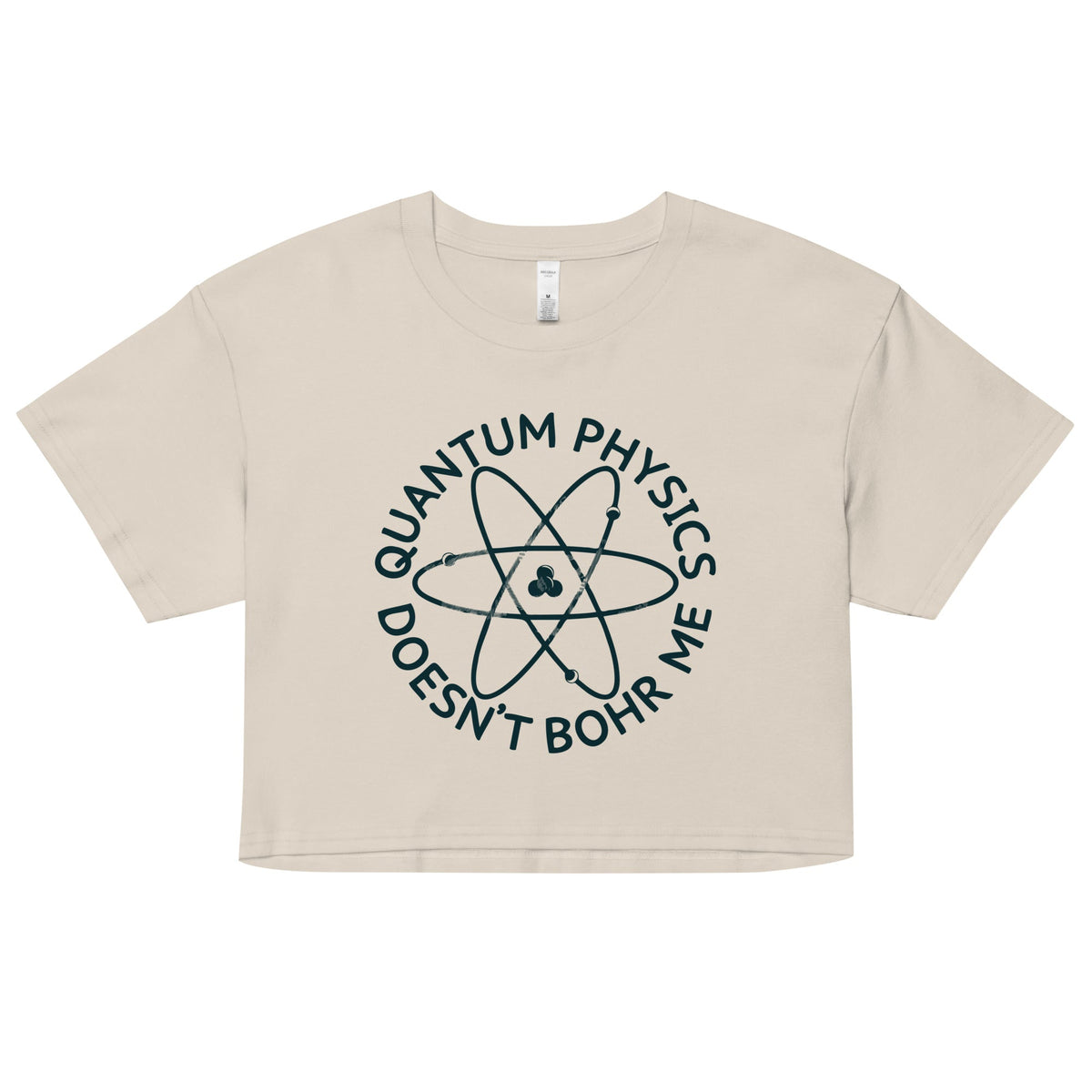 Quantum Physics Doesn't Bohr Me Women's Crop Tee product image 5