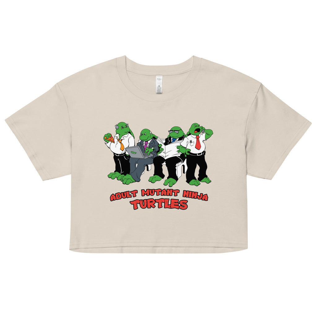 Adult Mutant Ninja Turtles Women's Crop Tee product image 5