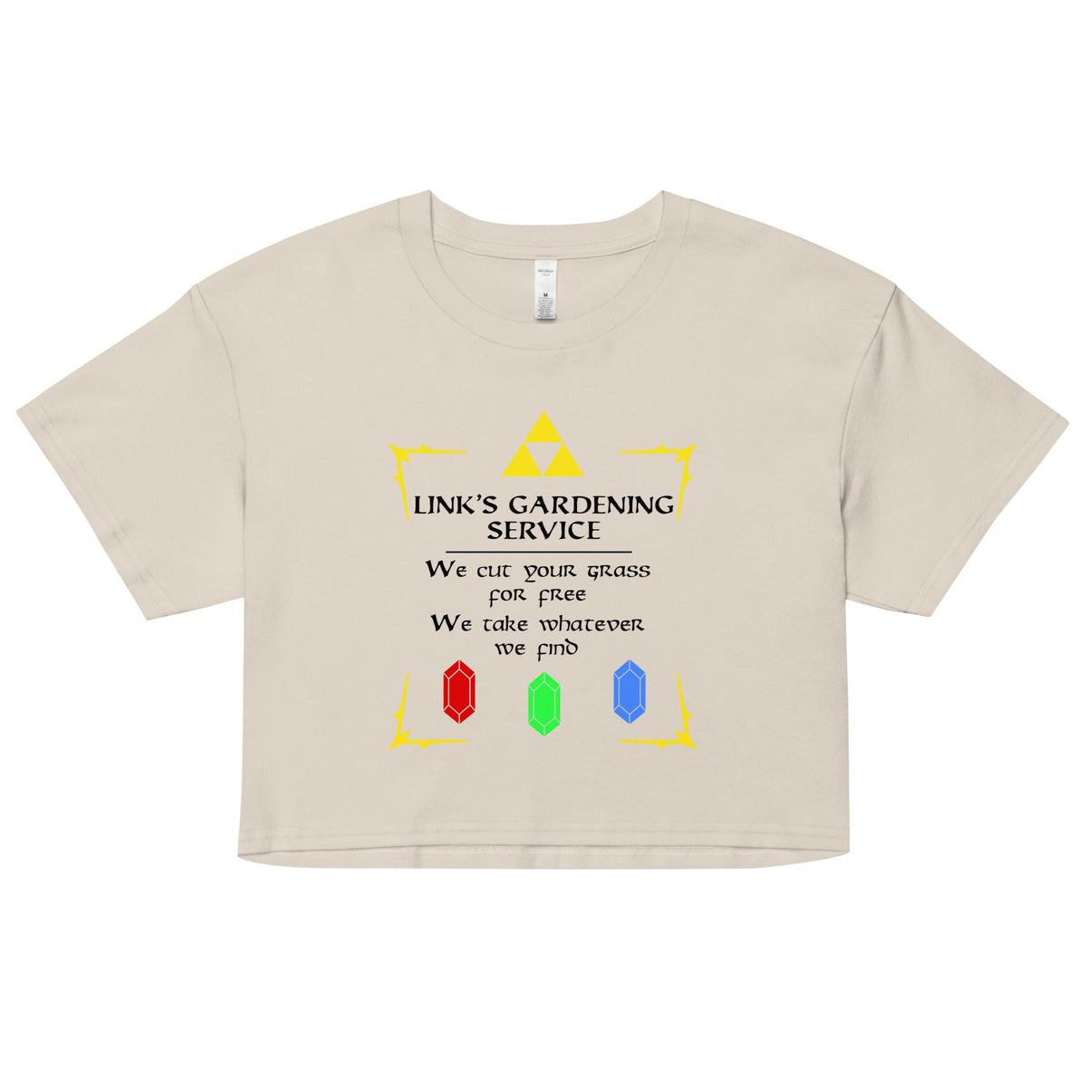 Link's Gardening Service Women's Crop Tee product image 5