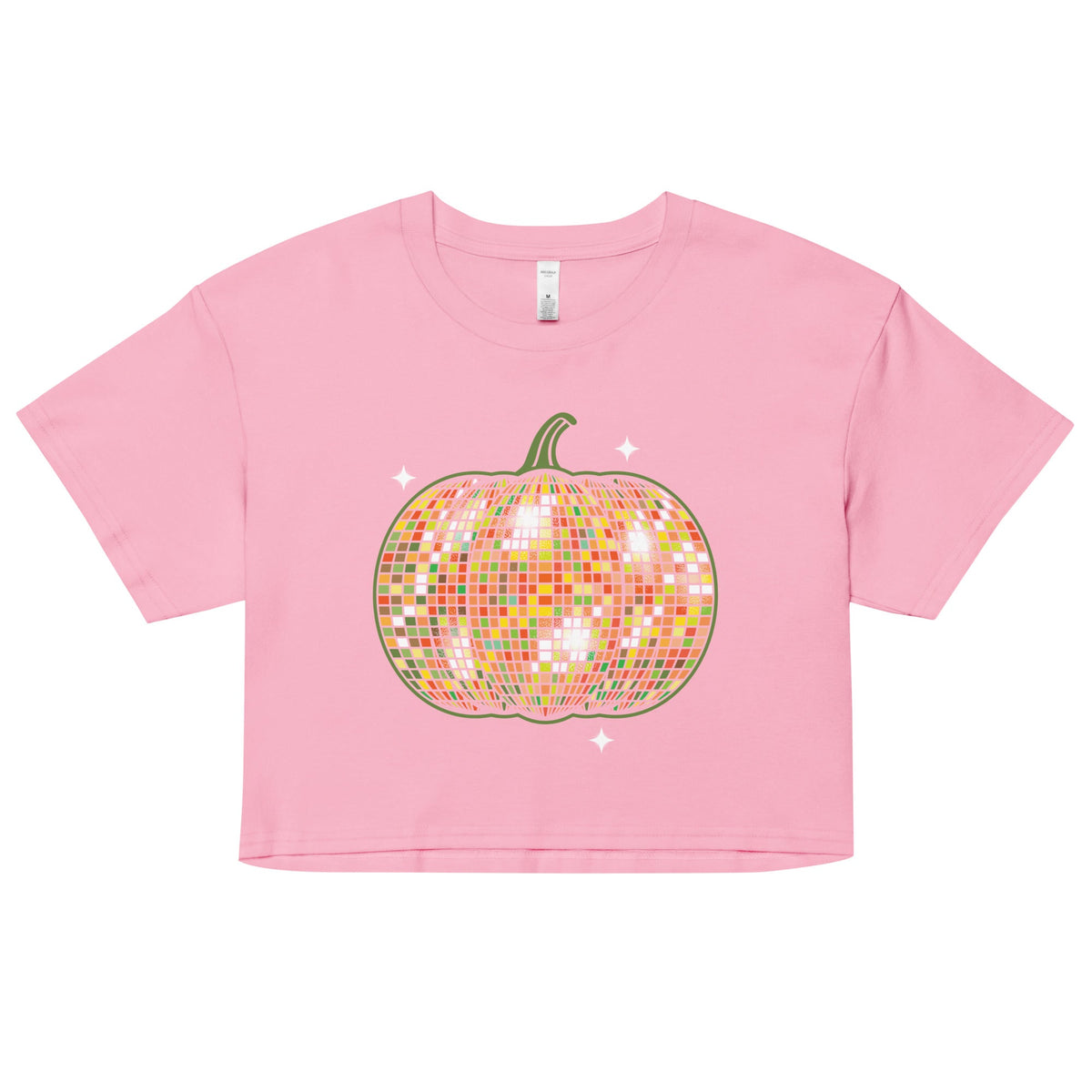 Disco Pumpkin Women's Crop Tee product image 3