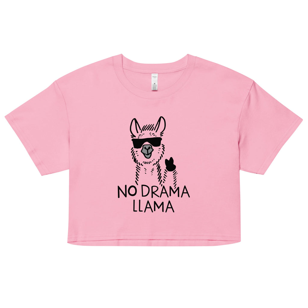 No Drama Llama Women's Crop Tee product image 3