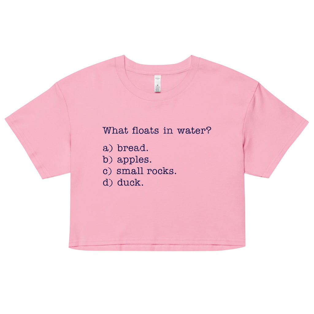 What Floats In Water? Women's Crop Tee product image 3