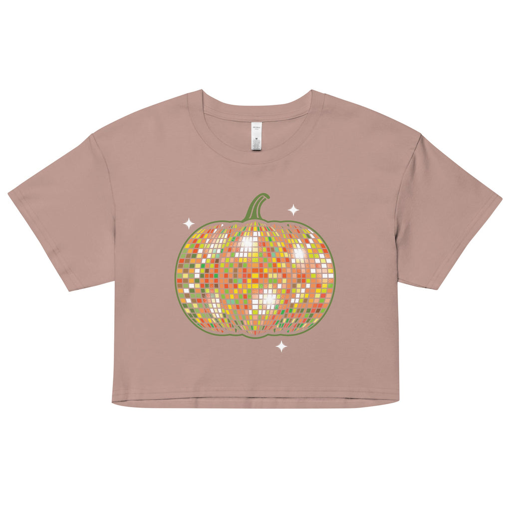 Disco Pumpkin Women's Crop Tee product image 2