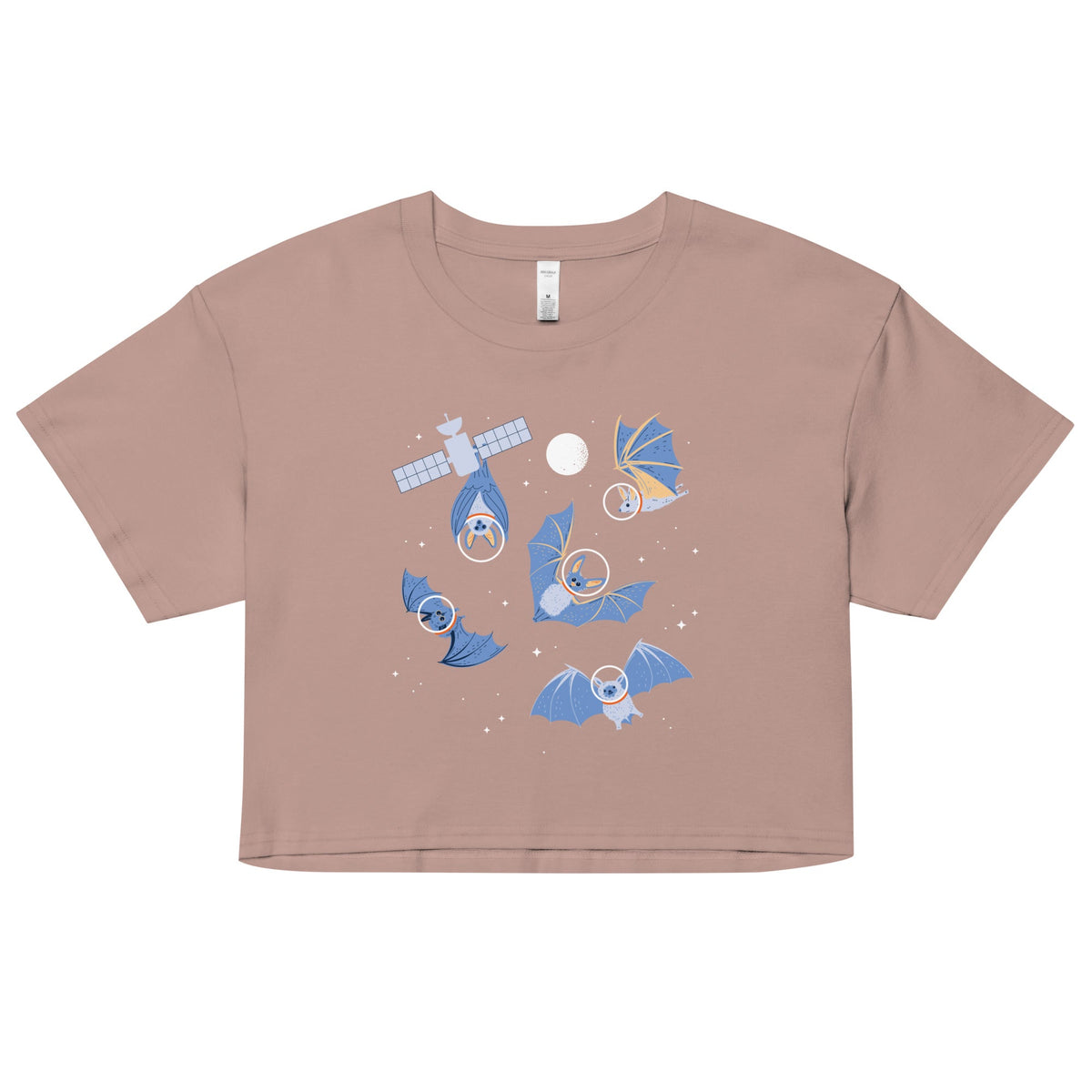 Bats In Space Women's Crop Tee product image 2