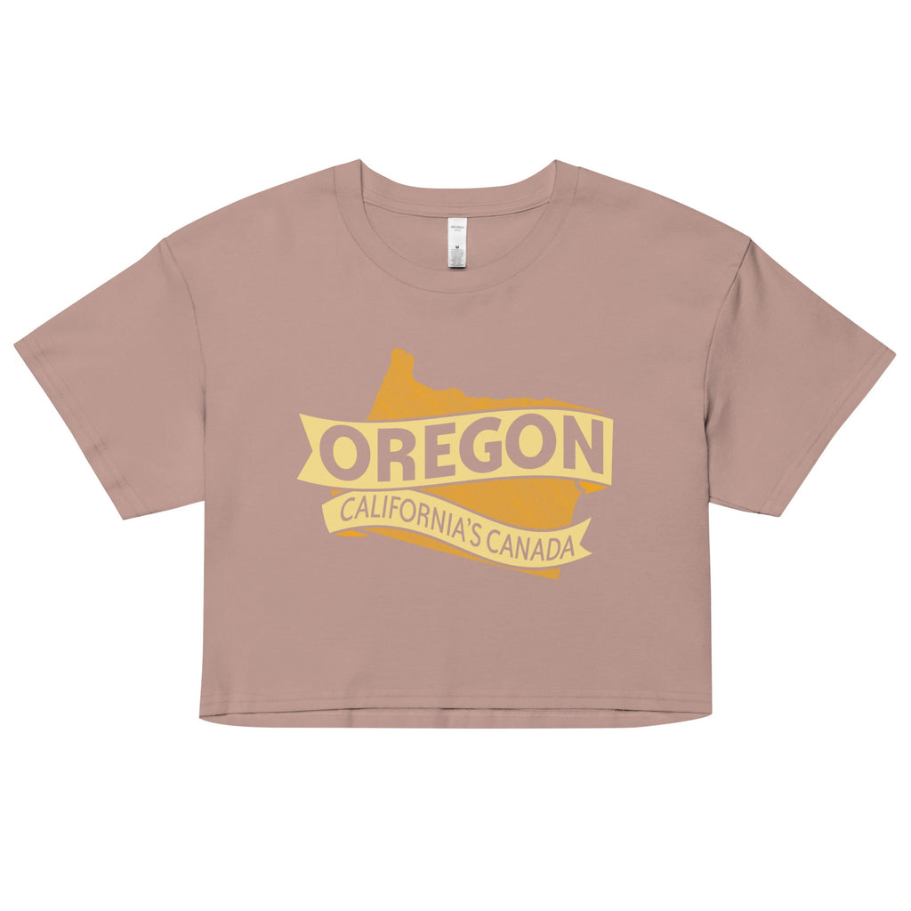 Oregon California's Canada Women's Crop Tee product image 3