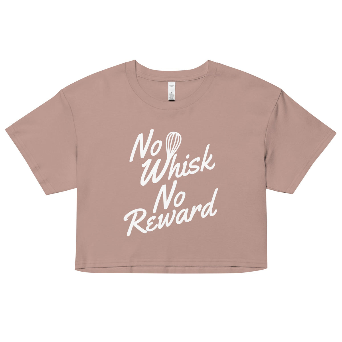 No Whisk No Reward Women's Crop Tee product image 3