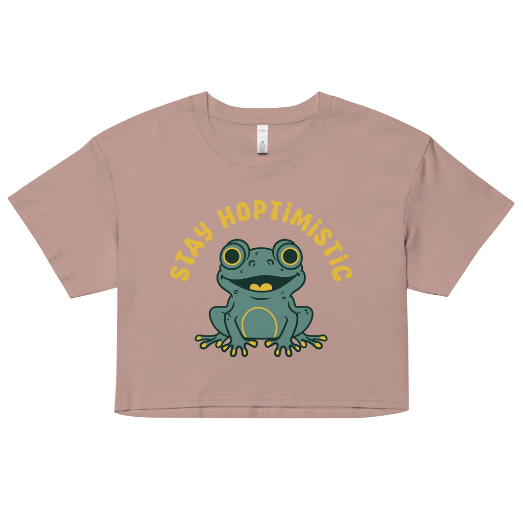 Stay Hoptimistic Women's Crop Tee product image 2