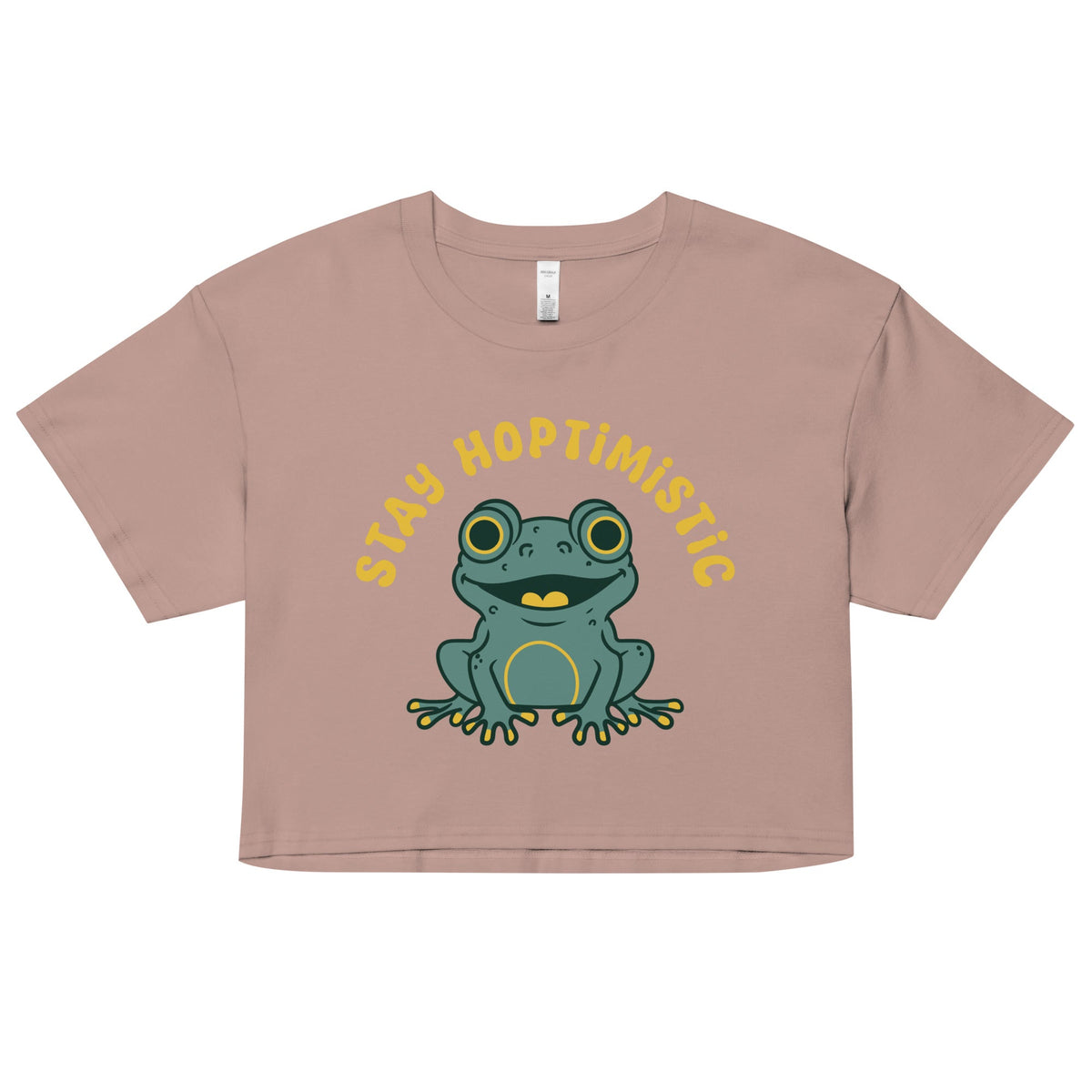 Stay Hoptimistic Women's Crop Tee product image 2