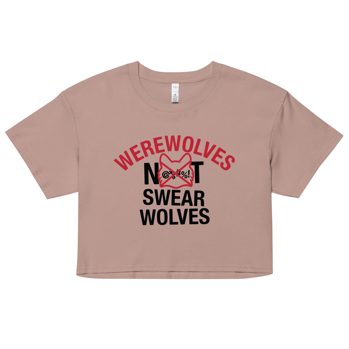 Werewolves Not Swearwolves Women's Crop Tee product image 2