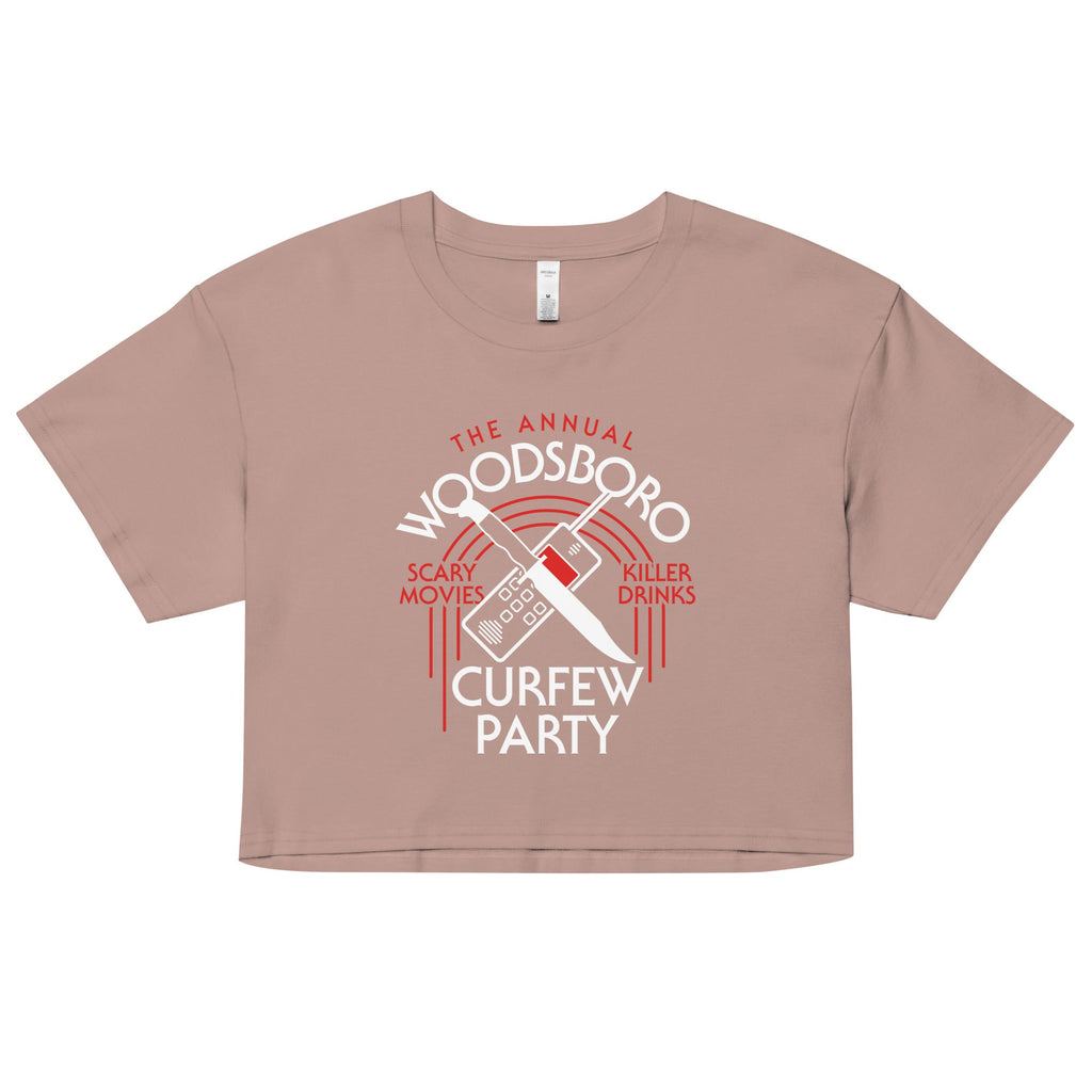 Woodsboro Curfew Party Women's Crop Tee product image 3