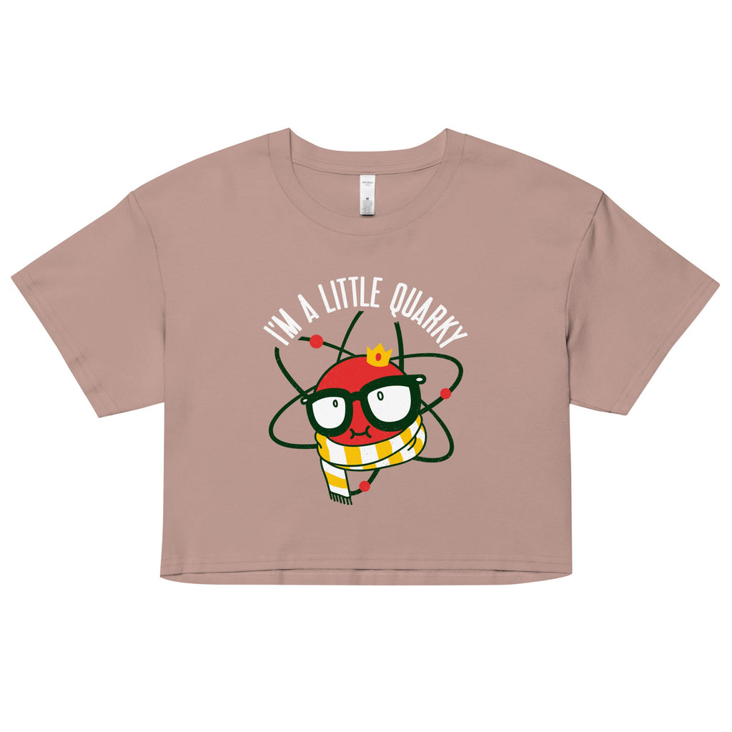 I'm A Little Quarky Women's Crop Tee product image 2