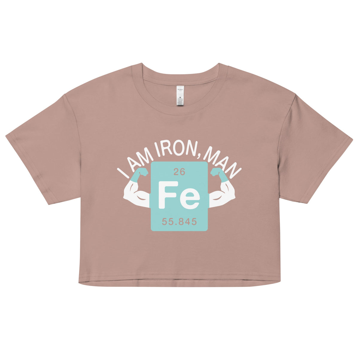 I Am Iron, Man Women's Crop Tee product image 2
