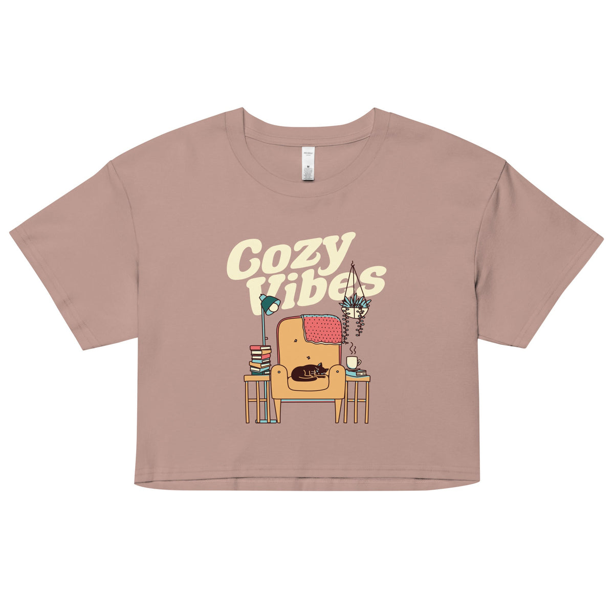 Cozy Vibes Women's Crop Tee product image 2