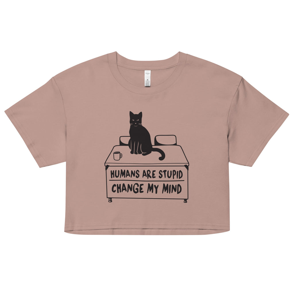 Humans Are Stupid Women's Crop Tee product image 2