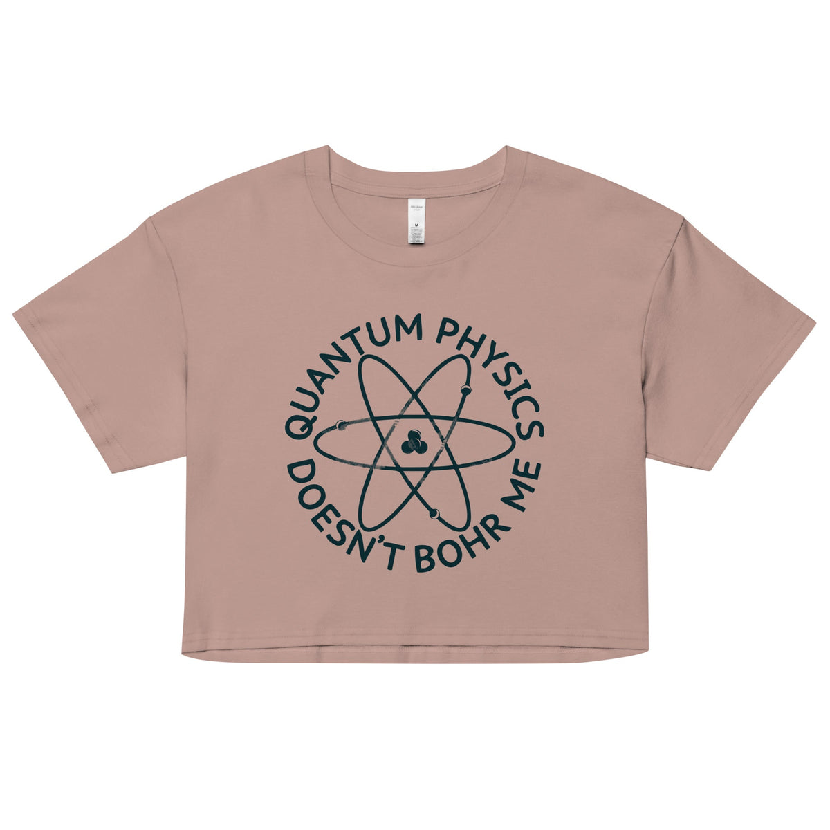 Quantum Physics Doesn't Bohr Me Women's Crop Tee product image 2