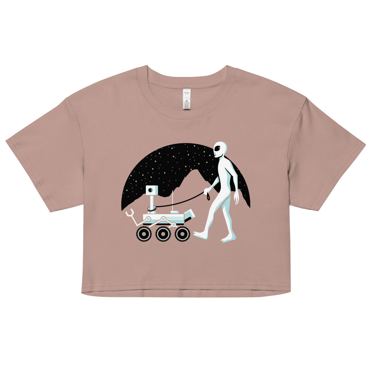 Mars Rover Women's Crop Tee product image 2