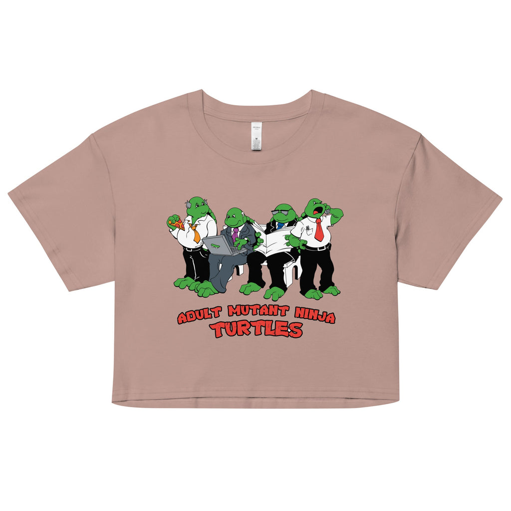 Adult Mutant Ninja Turtles Women's Crop Tee product image 2