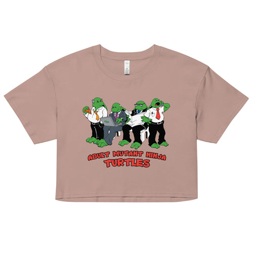 Adult Mutant Ninja Turtles Women's Crop Tee product image 2