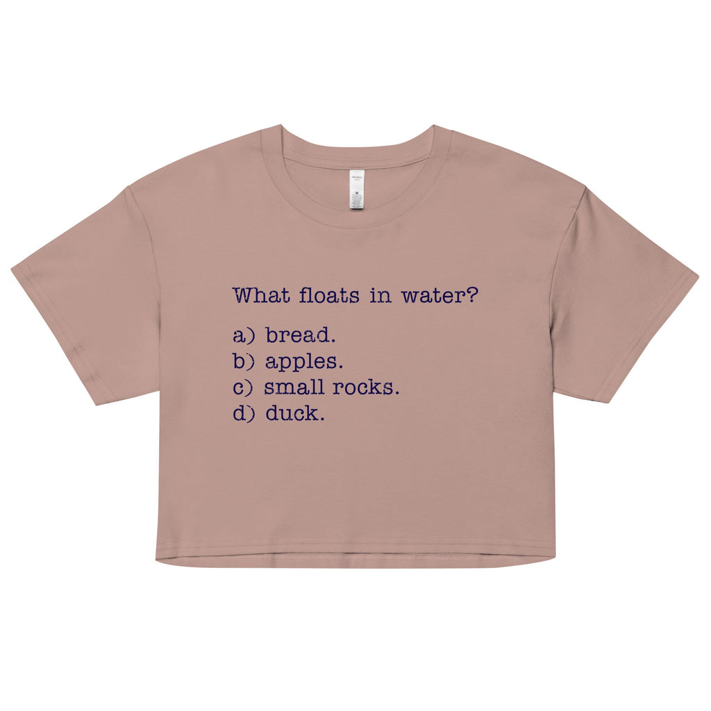 What Floats In Water? Women's Crop Tee product image 2