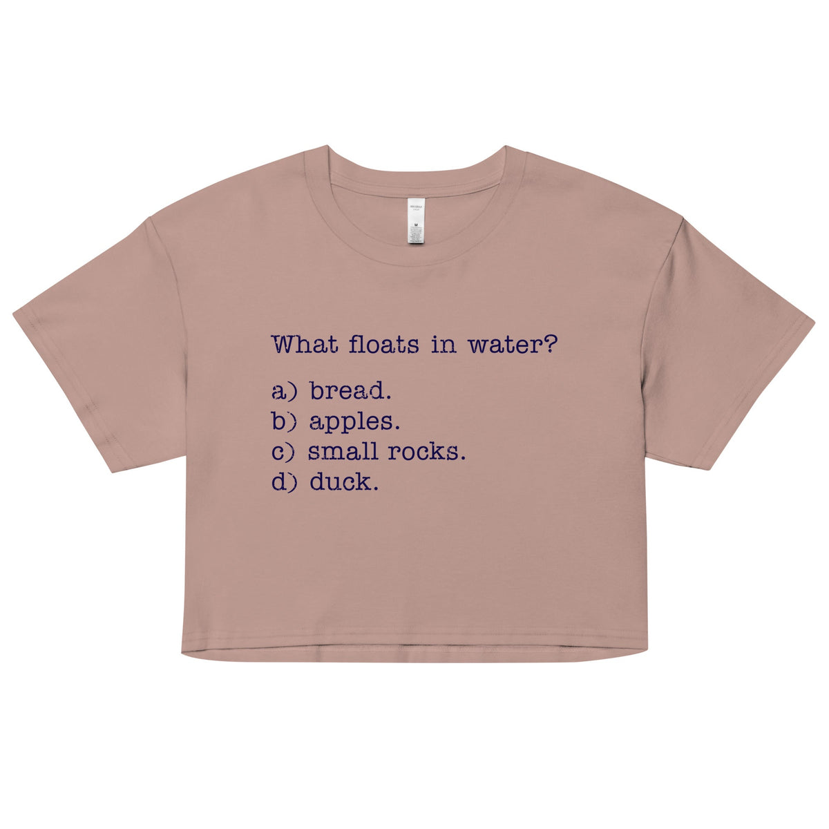 What Floats In Water? Women's Crop Tee product image 2