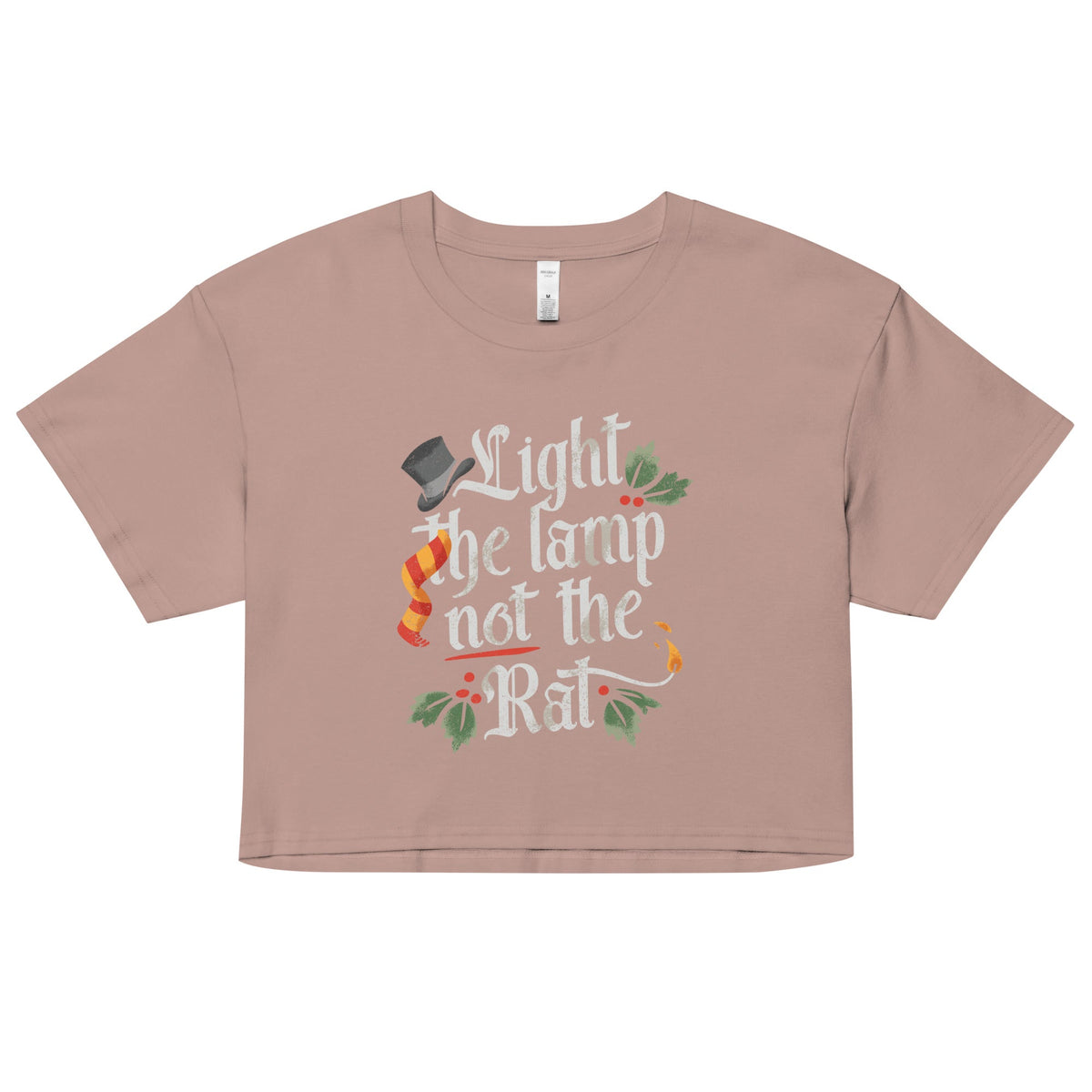 Light The Lamp Not Rat Women's Crop Tee product image 2
