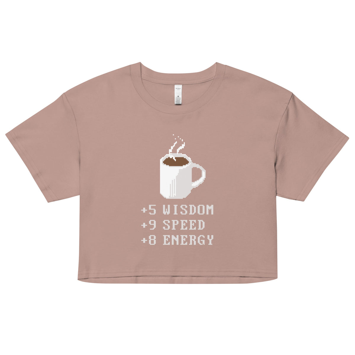 Coffee Plus To Stats Women's Crop Tee product image 3