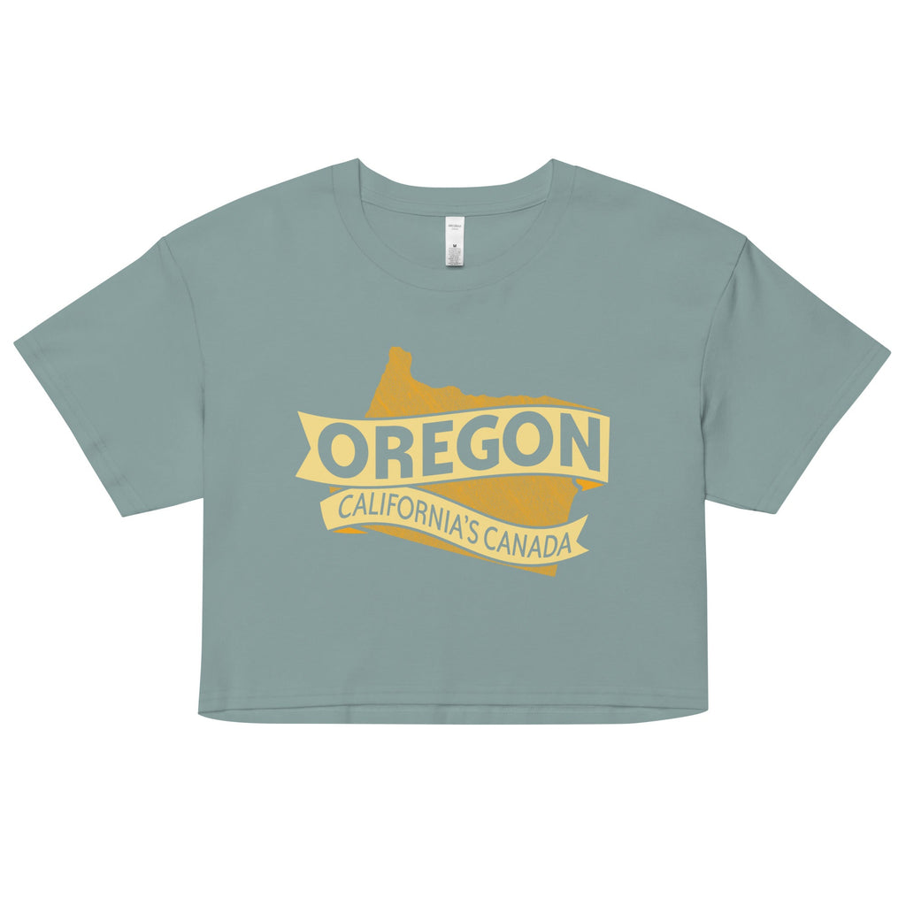 Oregon California's Canada Women's Crop Tee product image 2