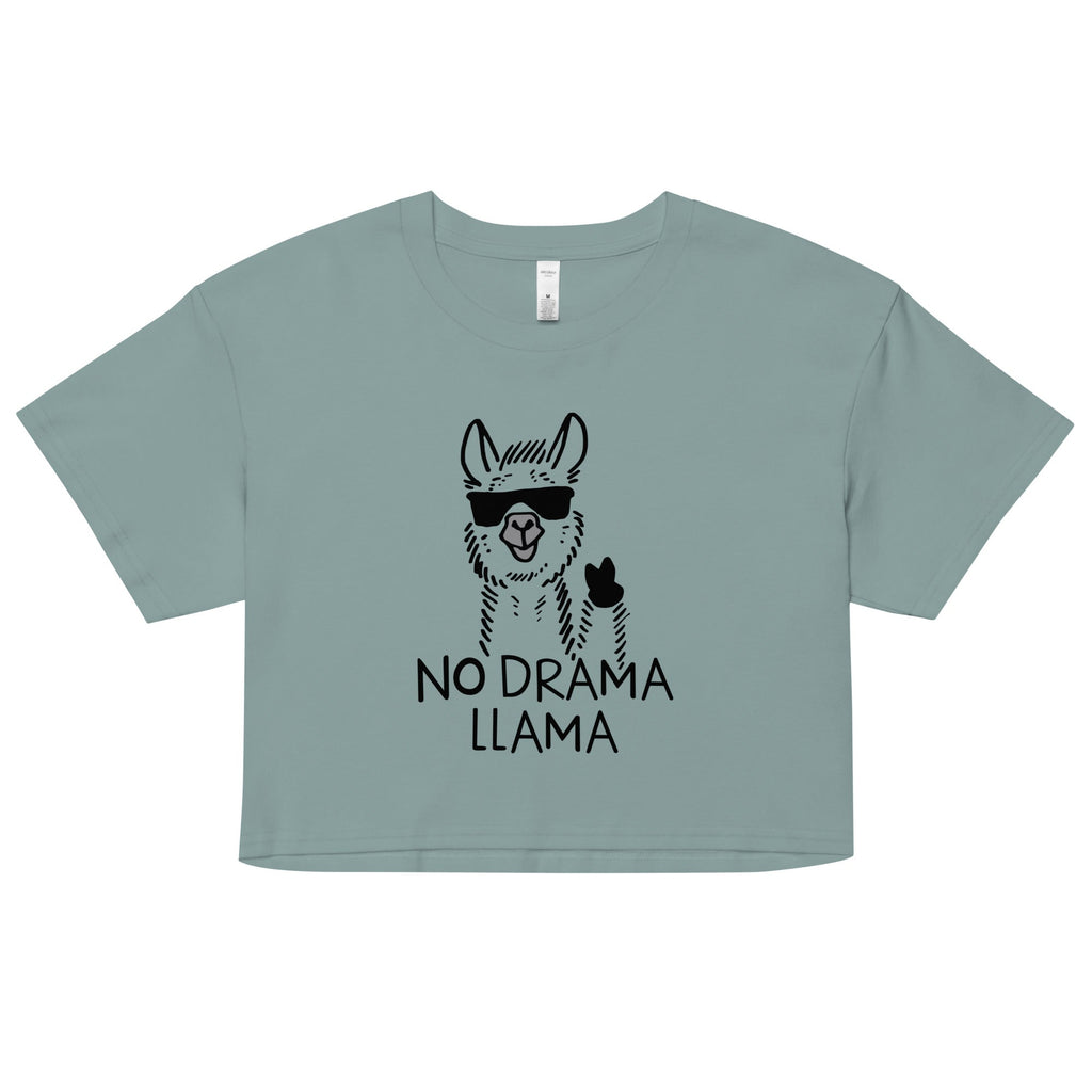 No Drama Llama Women's Crop Tee product image 1