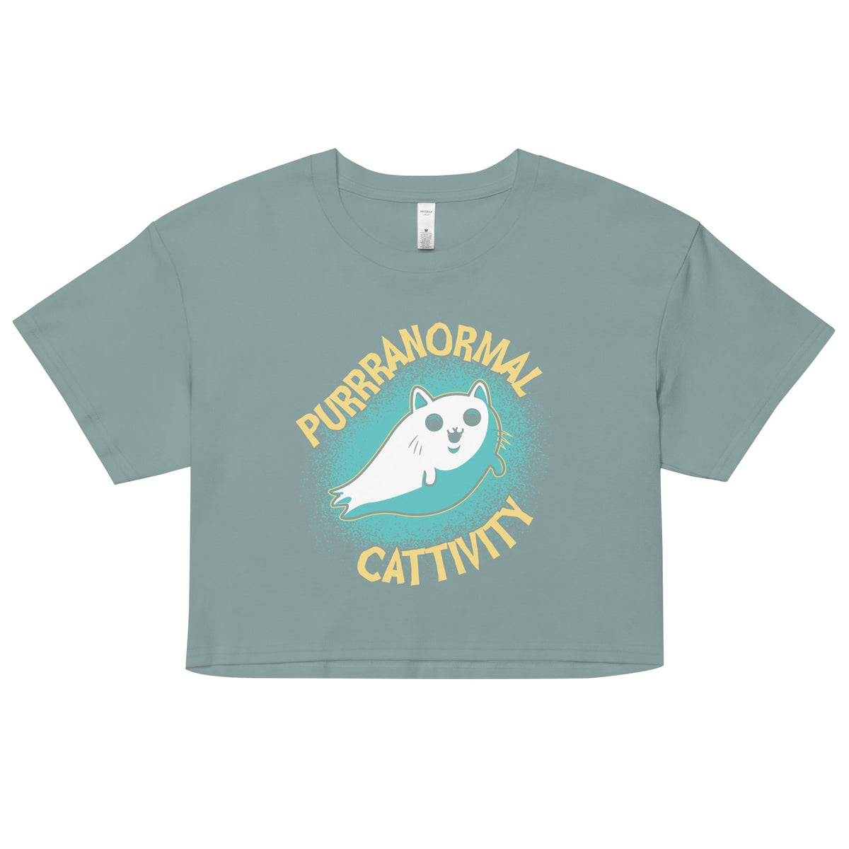 Purrranormal Cattivity Women's Crop Tee product image 2