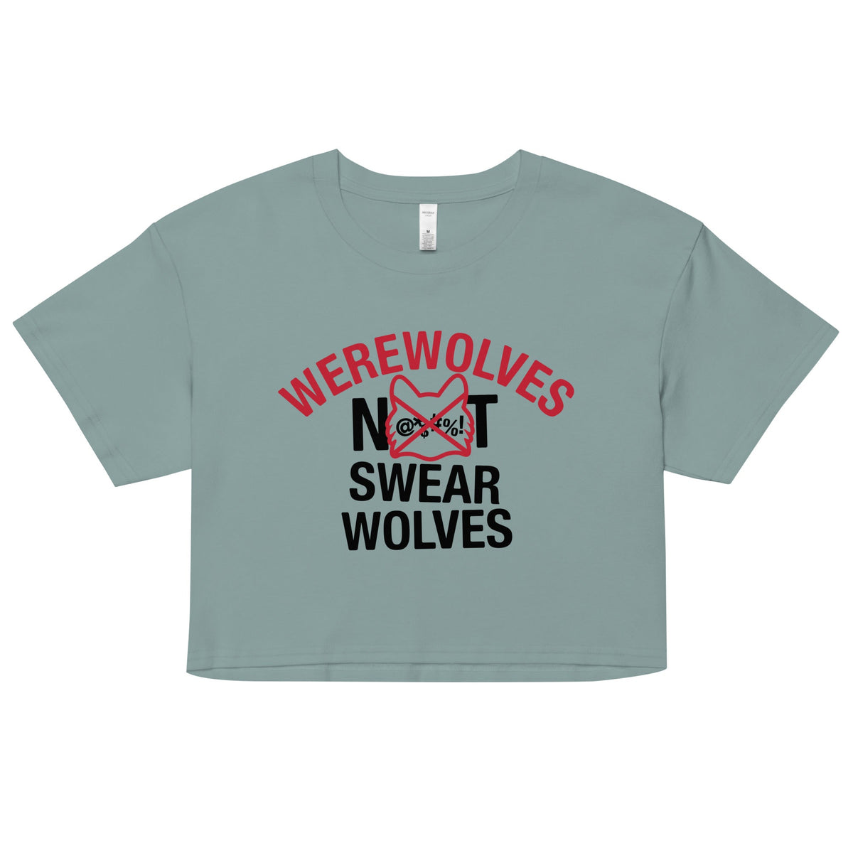 Werewolves Not Swearwolves Women's Crop Tee product image 1