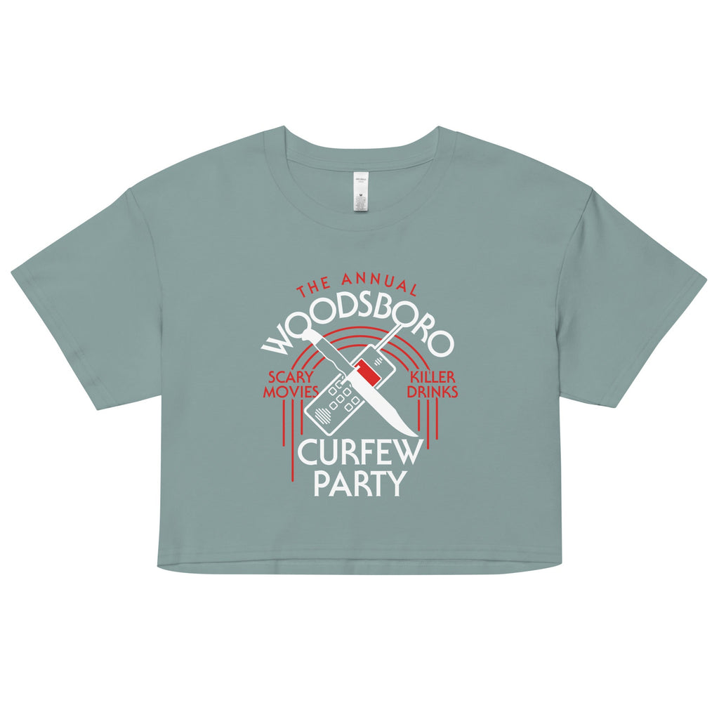 Woodsboro Curfew Party Women's Crop Tee product image 2