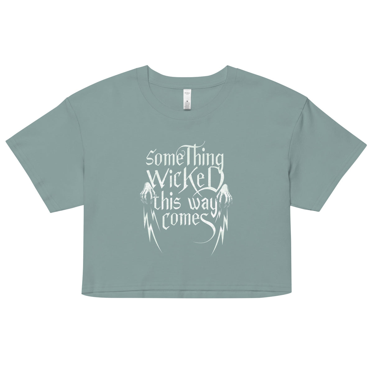 Something Wicked This Way Comes Women's Crop Tee product image 2