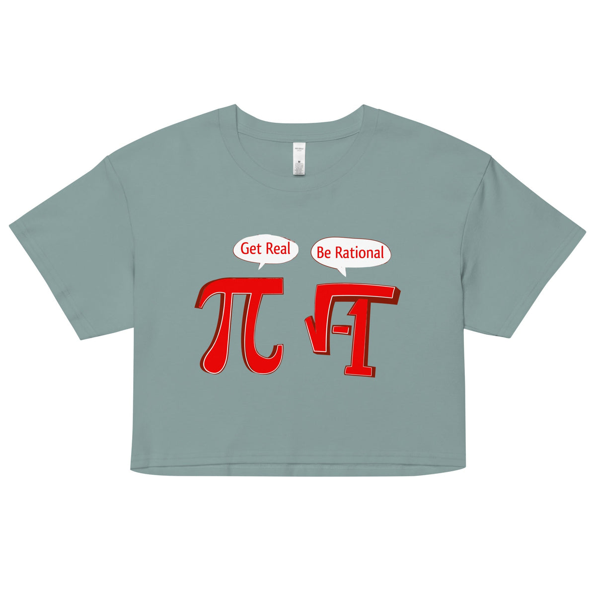 Pi Be Rational Women's Crop Tee product image 2