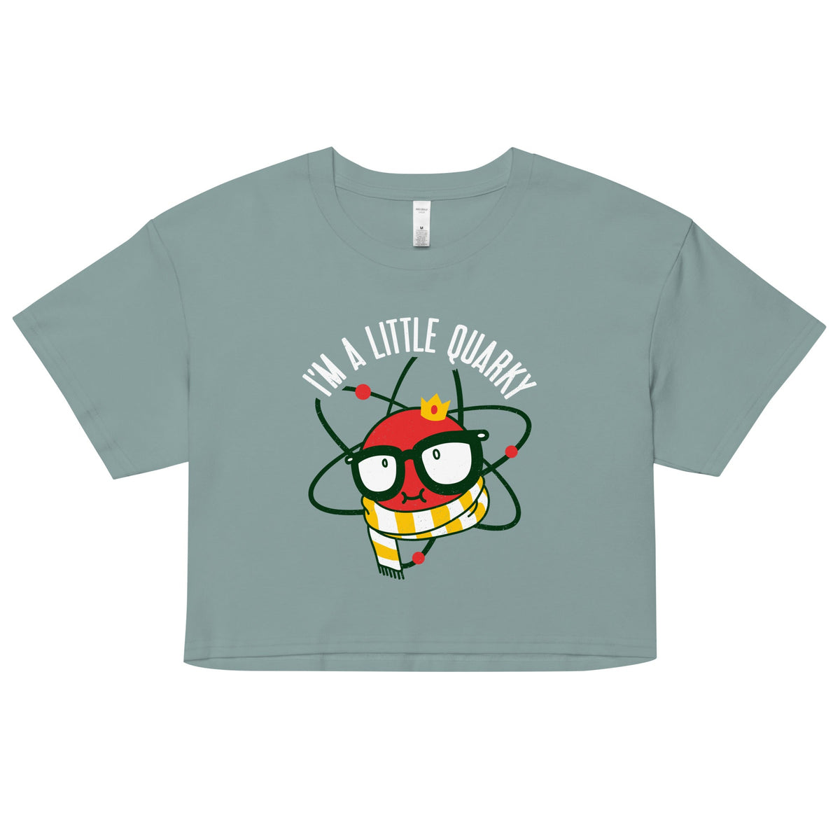 I'm A Little Quarky Women's Crop Tee product image 1