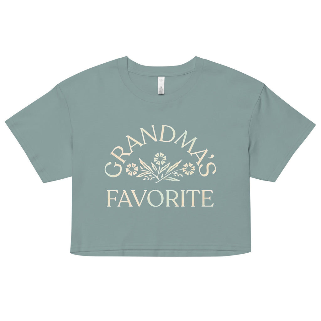 Grandma's Favorite Women's Crop Tee product image 2