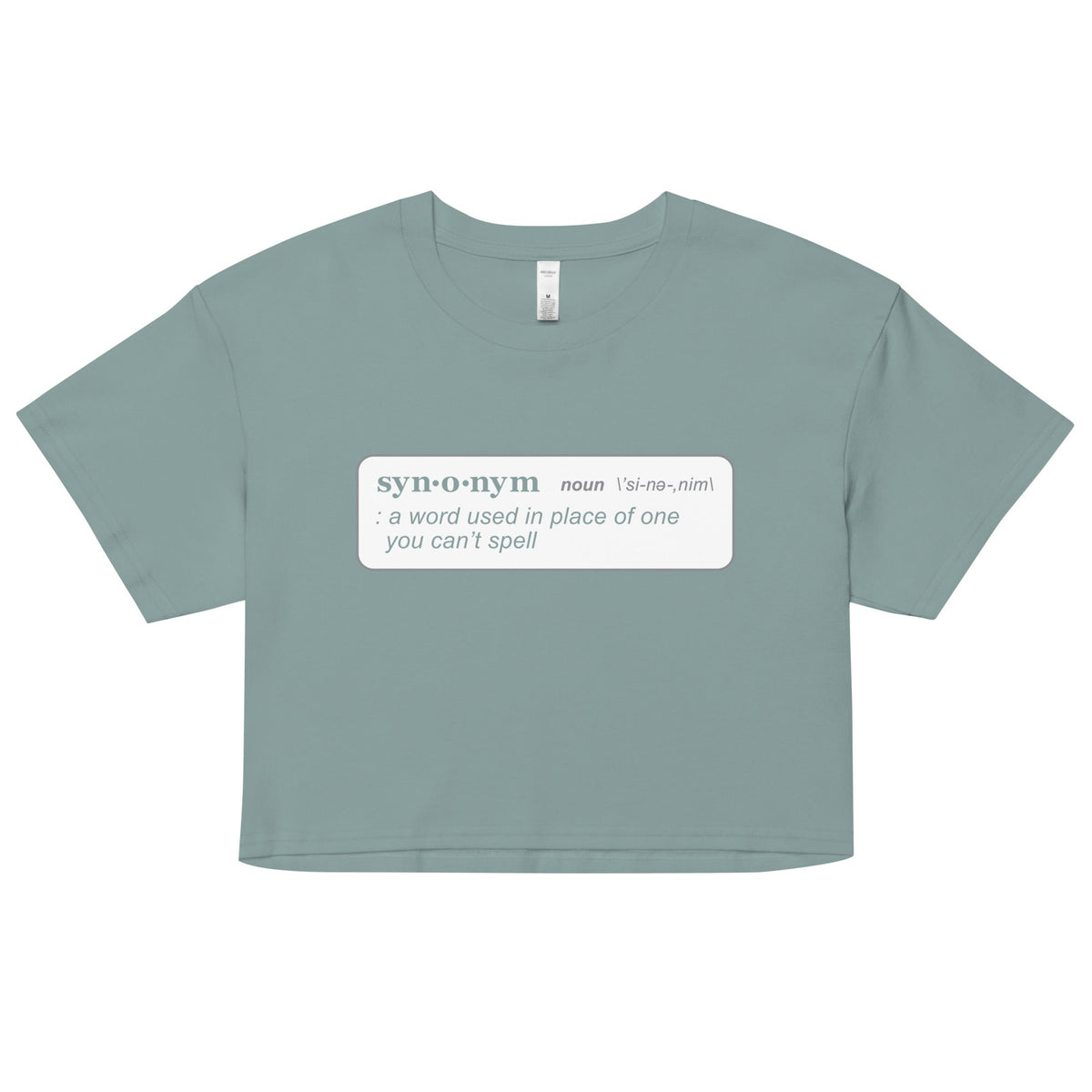 Synonym Definition Women's Crop Tee product image 2