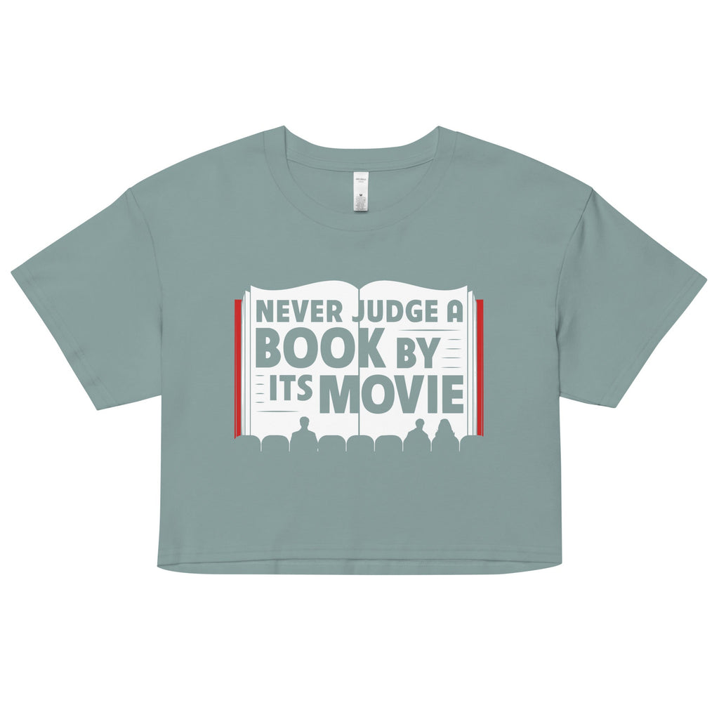 Never Judge A Book By Its Movie Women's Crop Tee product image 2
