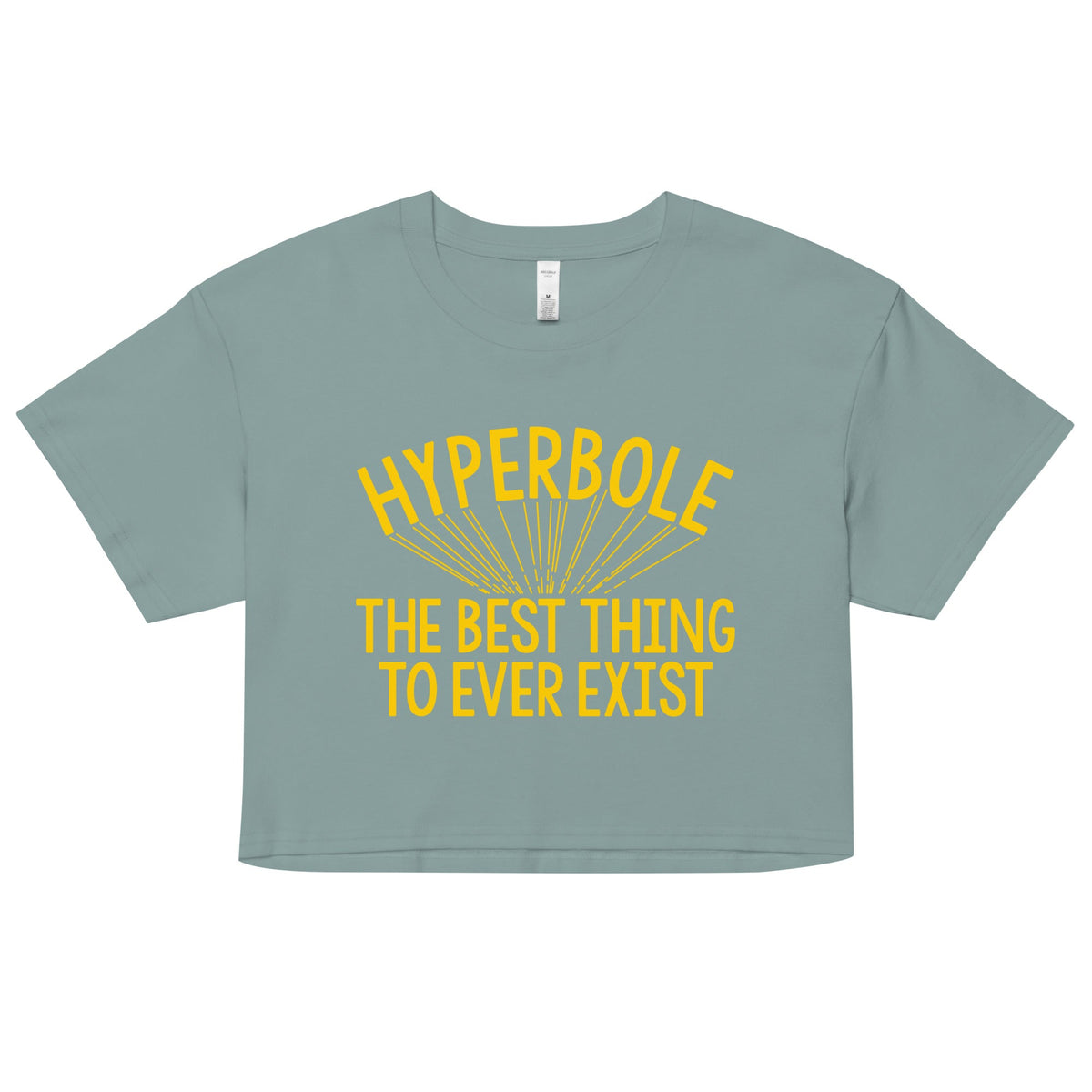 Hyperbole The Best Thing To Ever Exist Women's Crop Tee product image 2