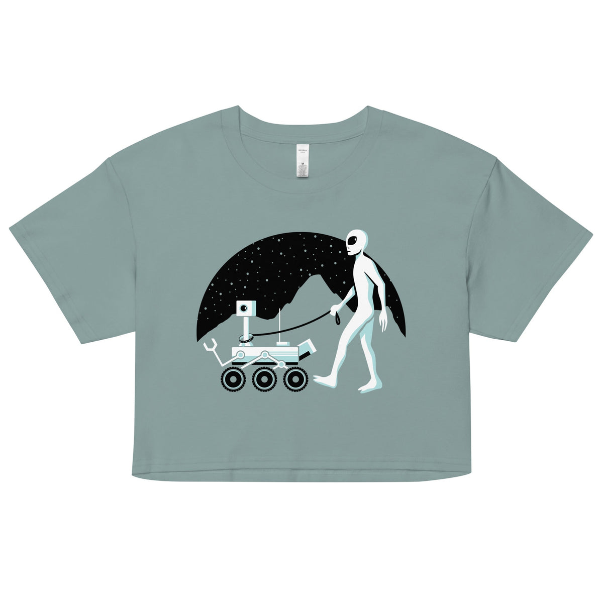 Mars Rover Women's Crop Tee product image 1