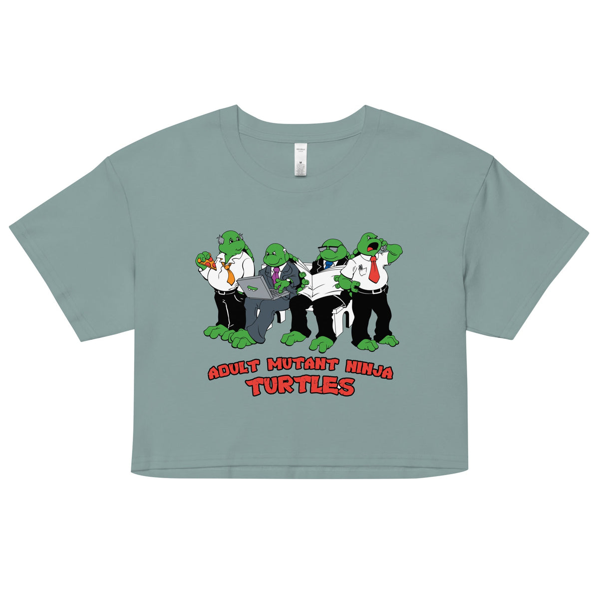 Adult Mutant Ninja Turtles Women's Crop Tee product image 1