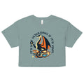 It's Not Hoarding If Vinyl Women's Crop Tee product image 1