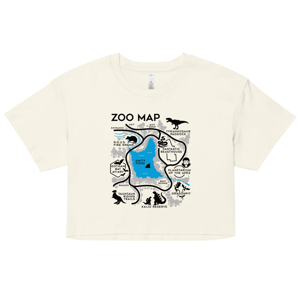 Zoo Map Women's Crop Tee product image 3