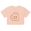 Coffee Element Women's Crop Tee product image 1