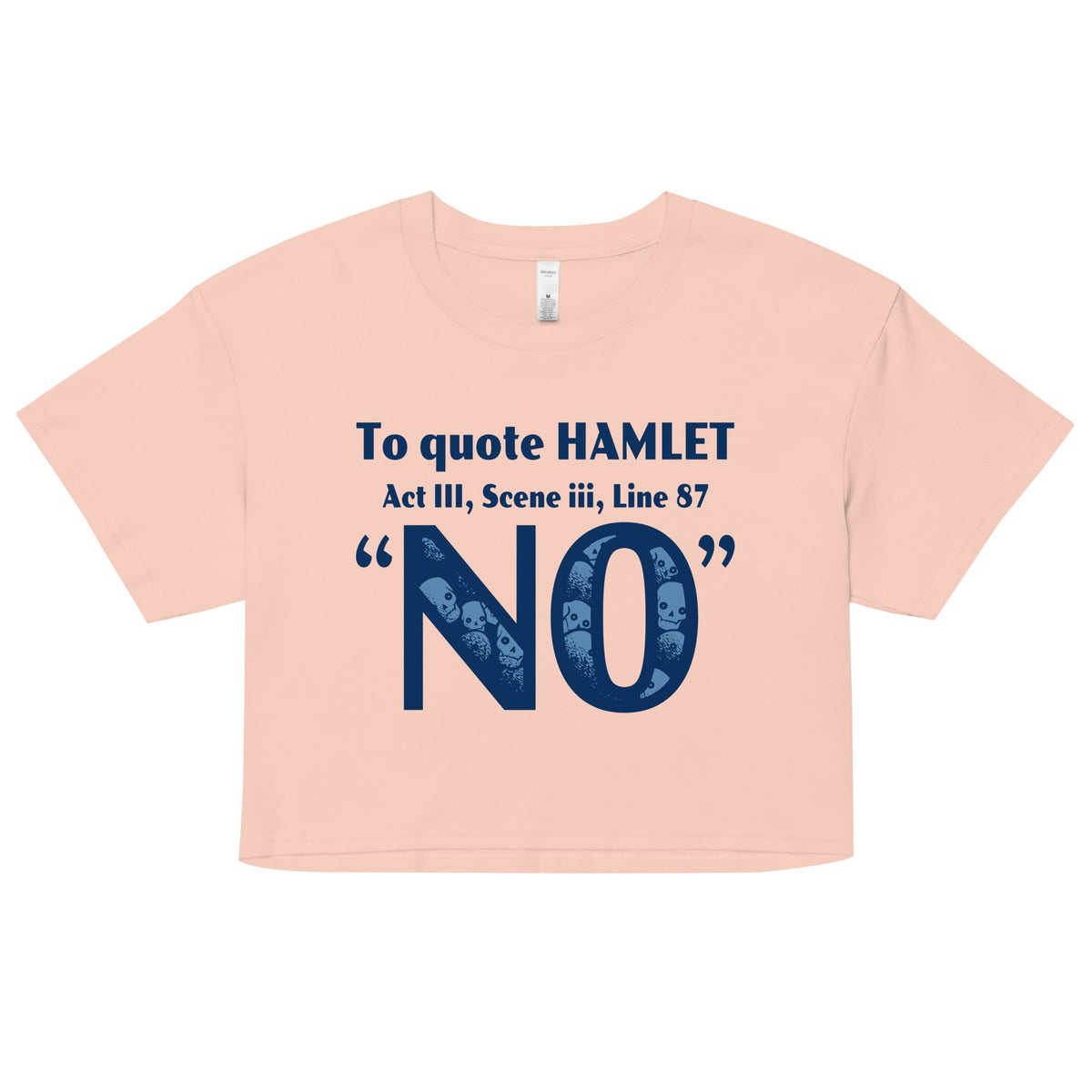 To Quote Hamlet Women's Crop Tee product image 4
