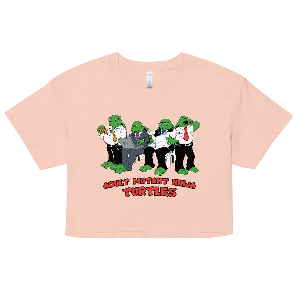 Adult Mutant Ninja Turtles Women's Crop Tee product image 4