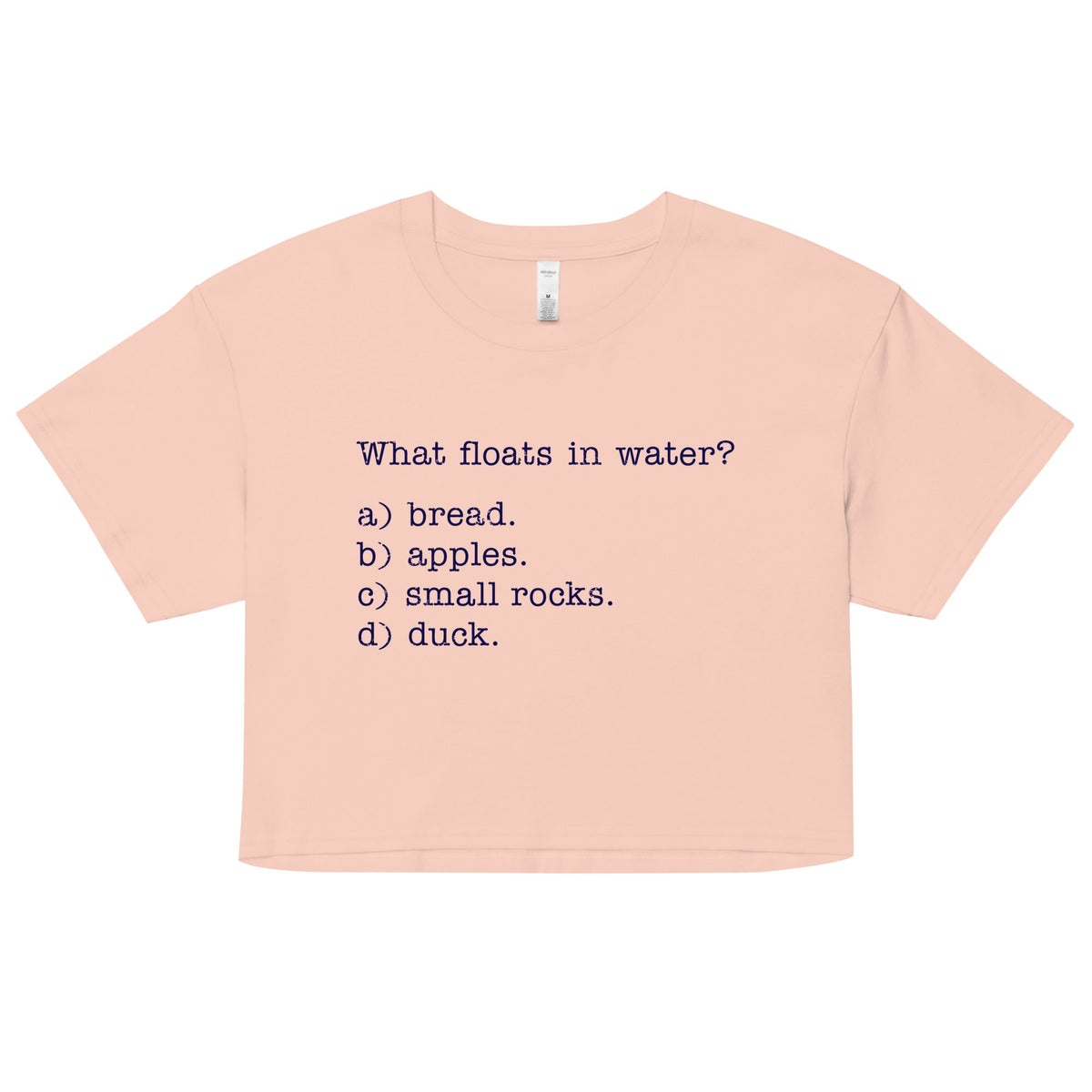What Floats In Water? Women's Crop Tee product image 4