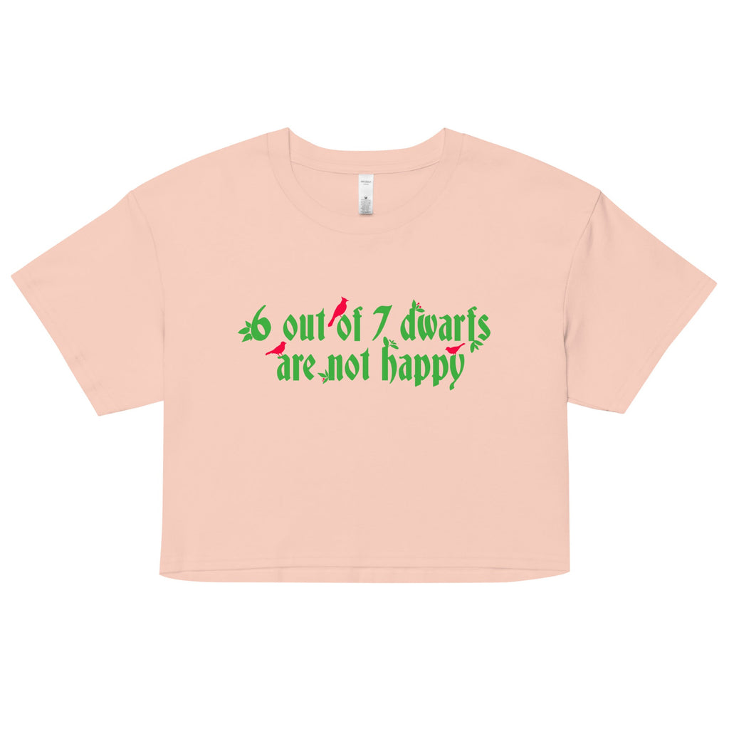 6 Out Of 7 Dwarfs Women's Crop Tee product image 3