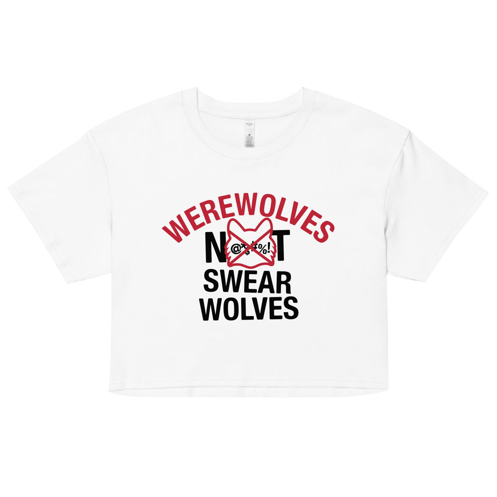 Werewolves Not Swearwolves Women's Crop Tee product image 5