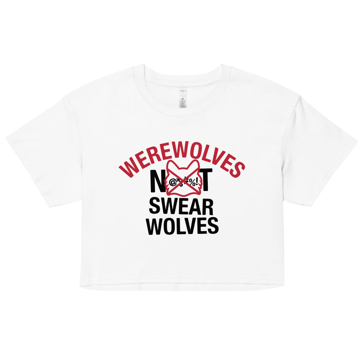 Werewolves Not Swearwolves Women's Crop Tee product image 5